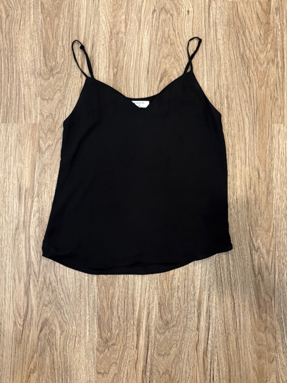 Babaton Black Strappy Tank